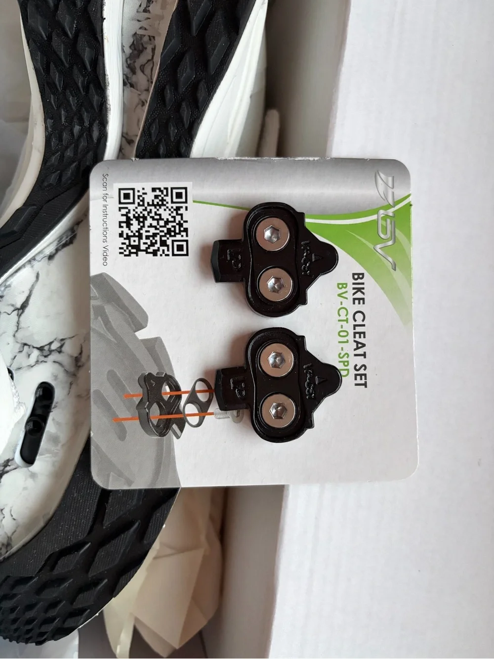 Women’s TIEM Cycle Shoes with attachments UNWORN